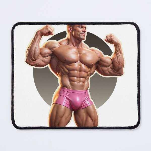 Item preview, New Series: Bodybuilder Sticker #18 designed and sold by ForeverPrintsOK.