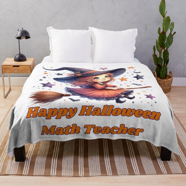 Item preview, Happy Halloween Math Teacher designed and sold by MyCan.