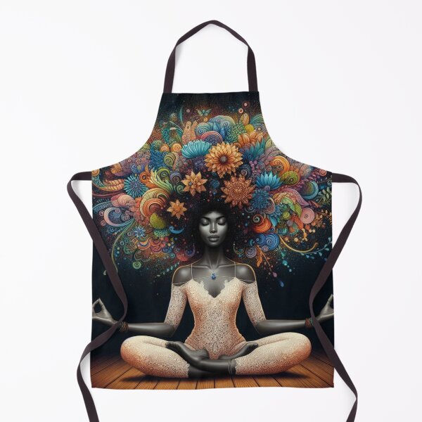 Item preview, African Yogi in Technicolor designed and sold by desAIgns by Rosa.