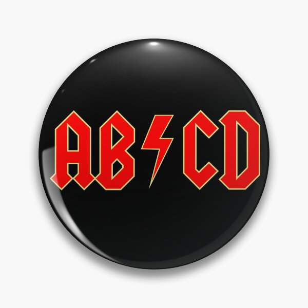 Item preview, ABCD LOGO ROCK BAND designed and sold by KarazuStudio.