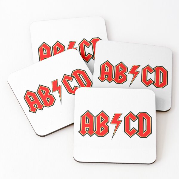 Item preview, ABCD LOGO ROCK BAND designed and sold by KarazuStudio.