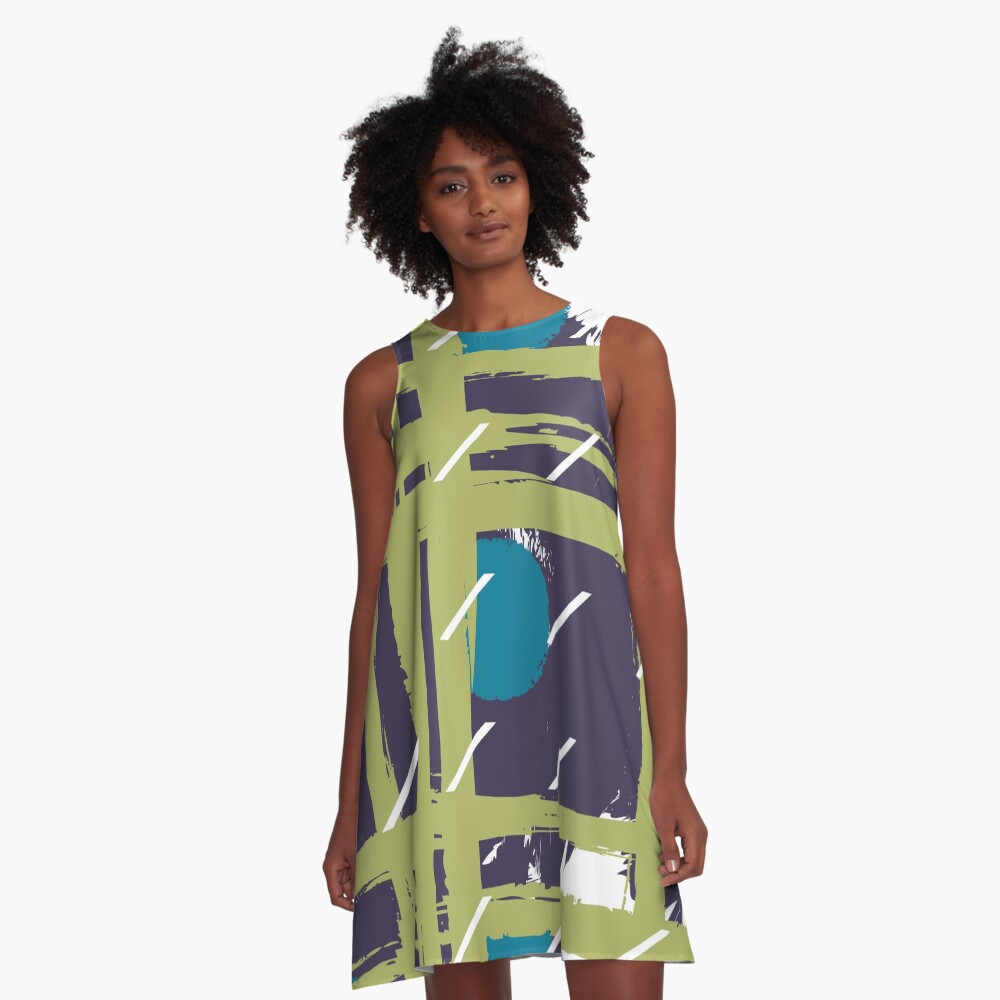 Item preview, A-Line Dress designed and sold by HoopandHoller.