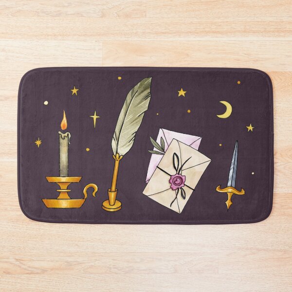 Item preview, Dark Academia Letter Writing - Purple designed and sold by Ellen Wilberg.