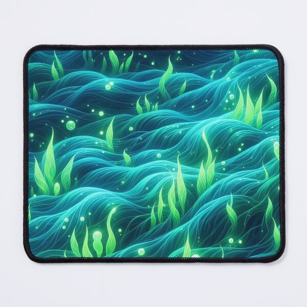 Item preview, Bioluminescent Underwater Algae Texture designed and sold by Rui Fernandes.