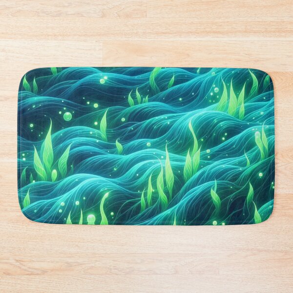 Item preview, Bioluminescent Underwater Algae Texture designed and sold by Rui Fernandes.