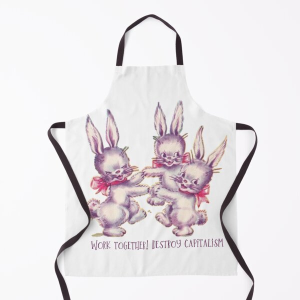 Item preview, Work together! Destroy capitalism - bunnies designed and sold by sternapple.