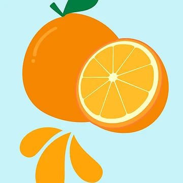 Artwork thumbnail, Orange Squeezed by ReeReeDesigns