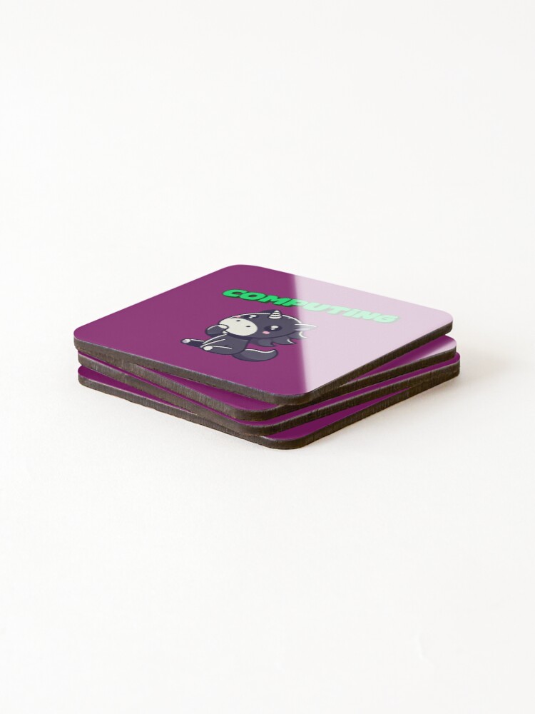 Thumbnail 4 of 5, Coasters (Set of 4), Computing - Terry designed and sold by 3DAF.