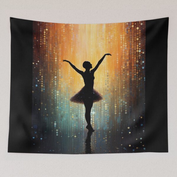 Item preview, Surrealism "Galactic Ballerina" designed and sold by InsanseCreation.