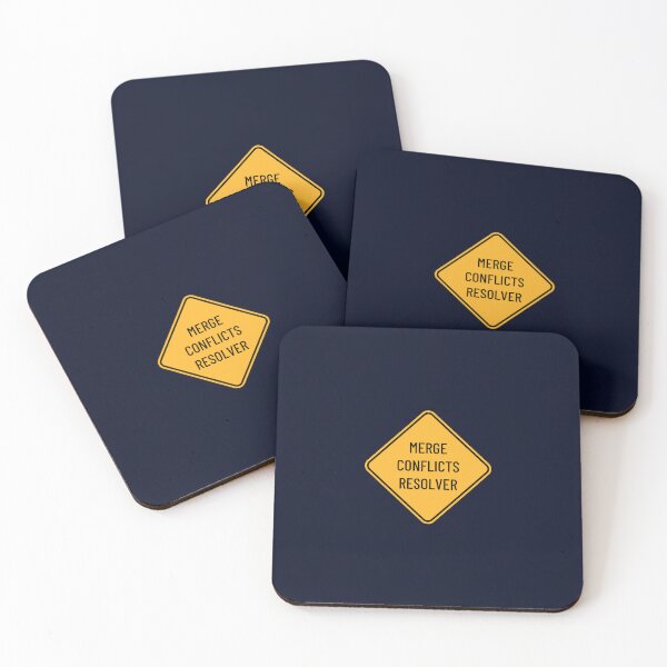 Item preview, Merge Conflicts Resolver - Developer - Git Road Signs designed and sold by VandoorLabs.