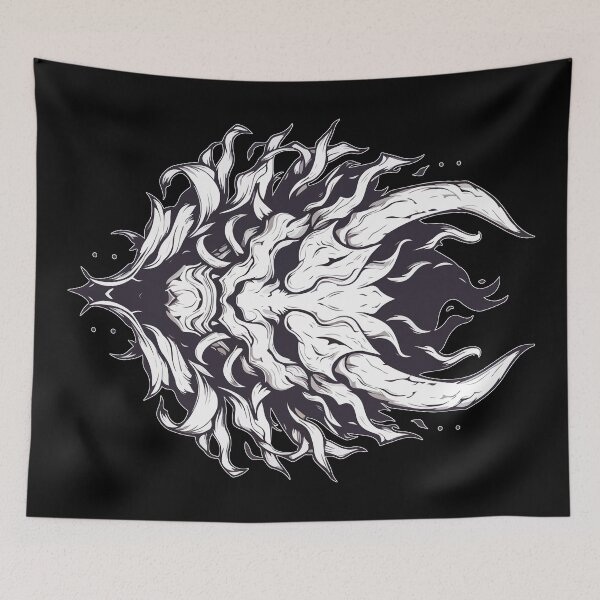 Item preview, Monochromatic Yokai Oni  designed and sold by TomFrontierArt.