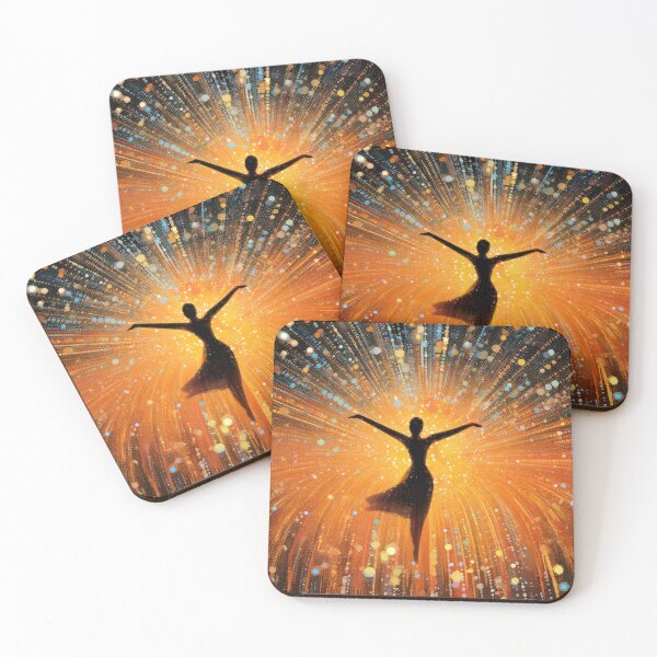 Item preview, Surrealism "Galactic Ballerina" designed and sold by InsanseCreation.