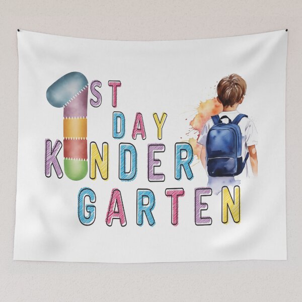 Item preview, 1st day kindergarten designed and sold by TshirtTalkYou.