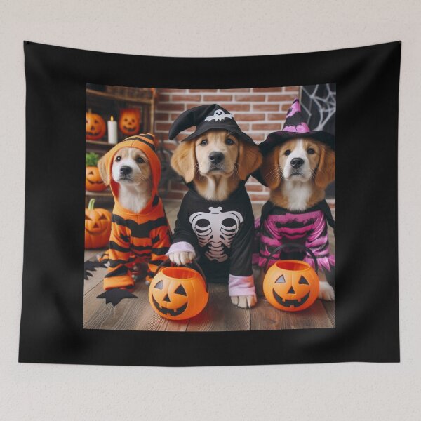 Item preview, Halloween Dogs 1 designed and sold by Sybille-Yates.
