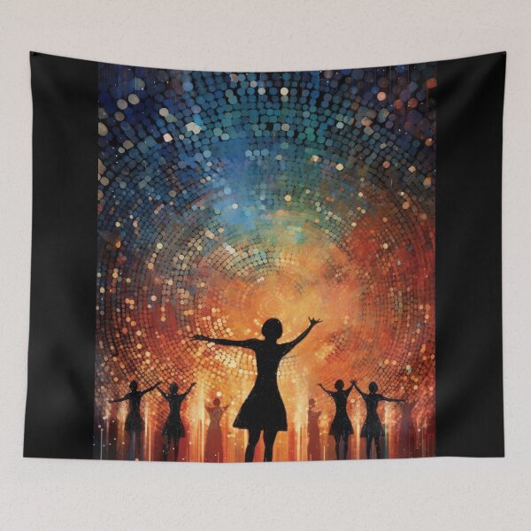 Item preview, Surrealism "Galactic Ballerina" designed and sold by InsanseCreation.