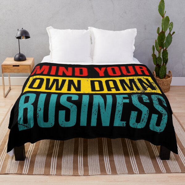 Item preview, Mind your own damn business designed and sold by vestalshop.