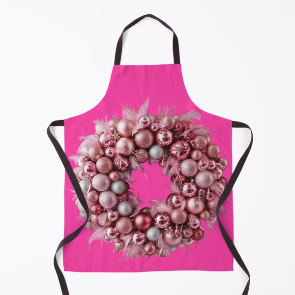 Item preview, Pink Christmas Wreath With Feathers | Pink designed and sold by PinkGoddessLove.