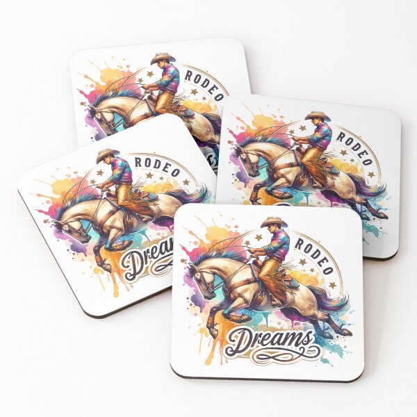 Item preview, ✨Rodeo Dreams – Cowboy Rodeo Riding Design for Apparel, Mugs, Stickers & More designed and sold by artedigital99.