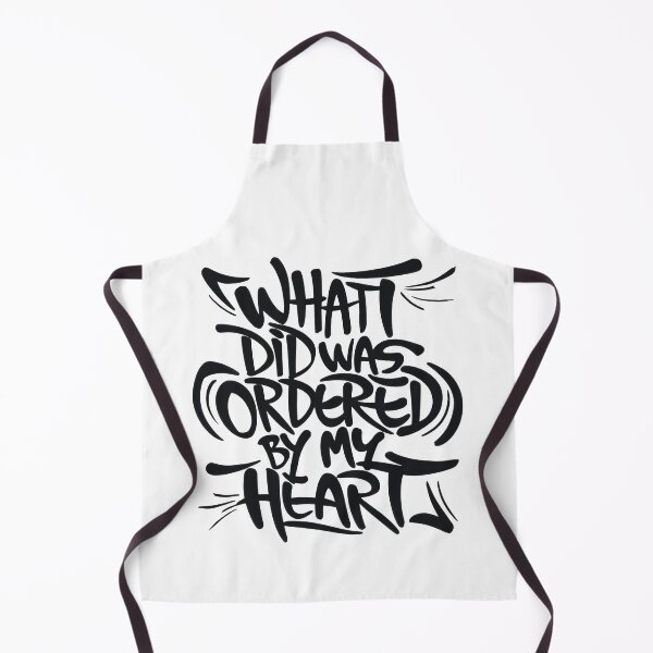 Item preview, What I Did Was Ordered by My Heart” Inspirational Quote | Digital Art Print designed and sold by Satis Sukram.