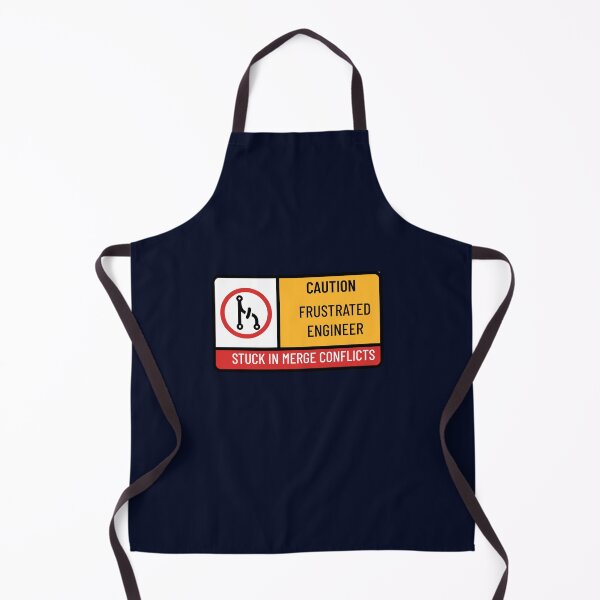 Item preview, Caution Merge Conflicts - Developer - Frustrated Engineer designed and sold by VandoorLabs.