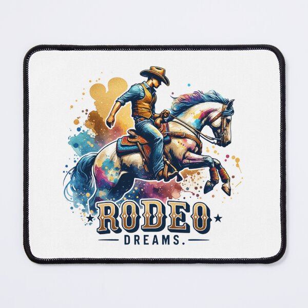 Item preview, ✨Rodeo Dreams – Cowboy Rodeo Riding Design for Apparel, Mugs, Stickers & More designed and sold by artedigital99.