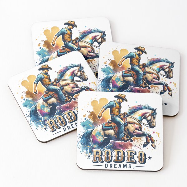 Item preview, ✨Rodeo Dreams – Cowboy Rodeo Riding Design for Apparel, Mugs, Stickers & More designed and sold by artedigital99.