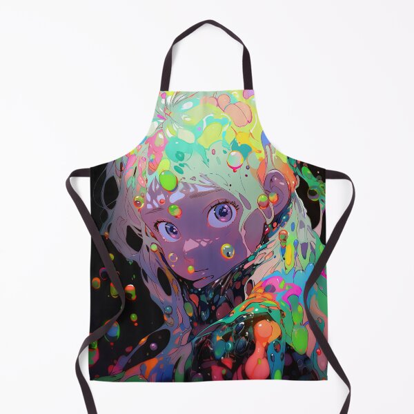 Item preview, Neon Slime Bubbles Anime Girl designed and sold by bubblegoth.