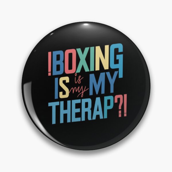 Item preview, Funny Boxer Boxing Sayings Boxing Slogans Boxing Is My Therapy Quotes designed and sold by ArabCorner.