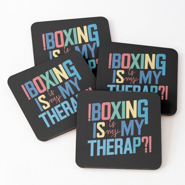 Item preview, Funny Boxer Boxing Sayings Boxing Slogans Boxing Is My Therapy Quotes designed and sold by ArabCorner.
