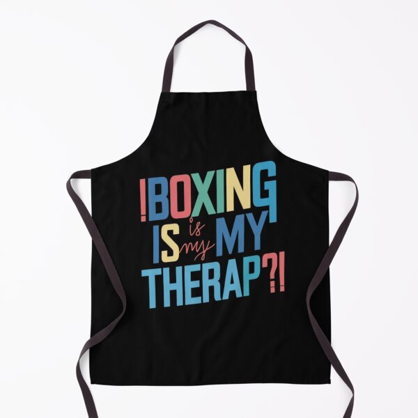 Item preview, Funny Boxer Boxing Sayings Boxing Slogans Boxing Is My Therapy Quotes designed and sold by ArabCorner.