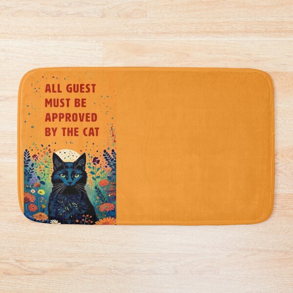 Item preview, All Guests Must Be Approved by the Cat designed and sold by La Loca.
