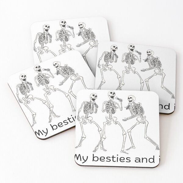 Item preview, Funny Spooky Friends Spooky Skeleton  designed and sold by CCKimShop.