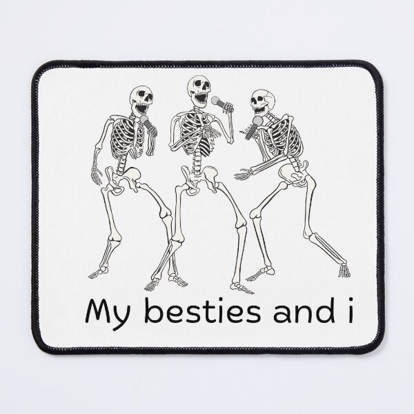 Item preview, Funny Spooky Friends Spooky Skeleton designed and sold by CCKimShop.