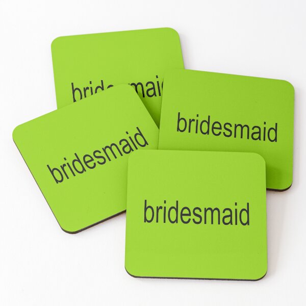 Item preview, Brat Bridesmaid designed and sold by Caring Hearts.