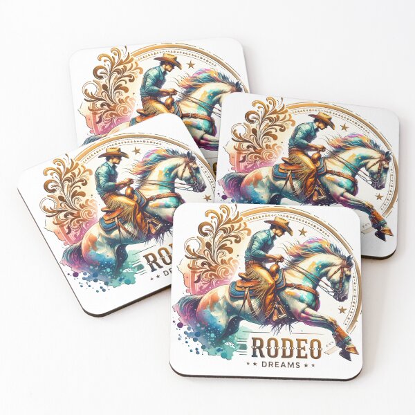 Item preview, ✨Rodeo Dreams – Cowboy Rodeo Riding Design for Apparel, tshirt, Mugs, Stickers & More designed and sold by artedigital99.