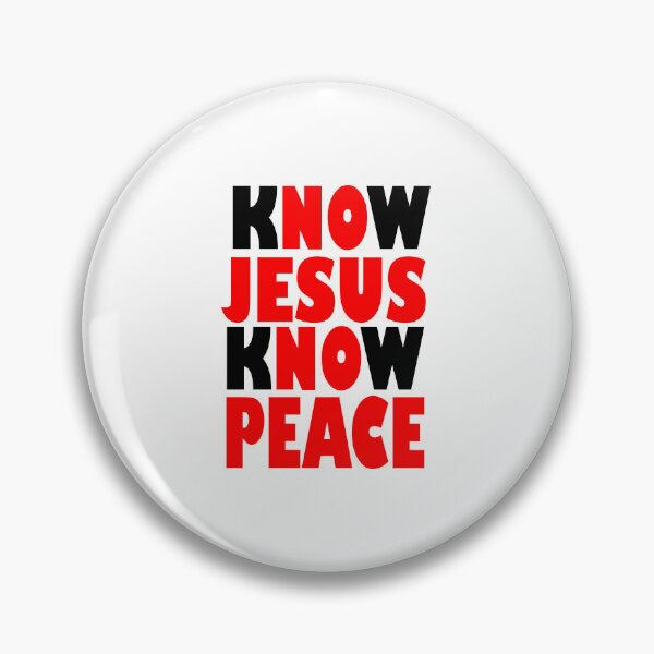 Item preview, KNOW JESUS KNOW PEACE designed and sold by LaFoiCreative.