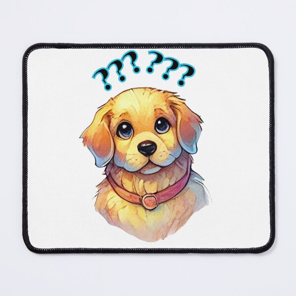 Item preview, Confused Puppy Wondering designed and sold by Chokhdi289shop.