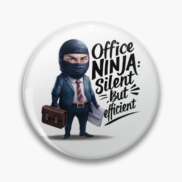 Item preview, Office Ninja: Silent but Efficient designed and sold by tee-blah-blah.