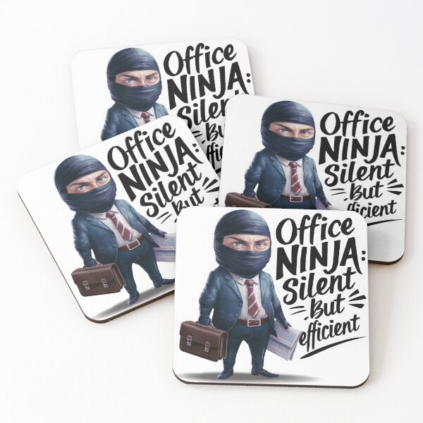 Item preview, Office Ninja: Silent but Efficient designed and sold by tee-blah-blah.