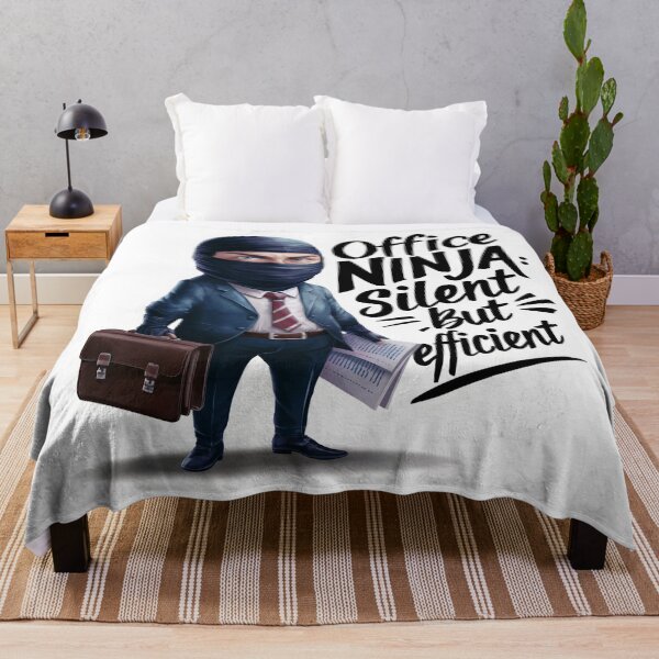 Item preview, Office Ninja: Silent but Efficient designed and sold by tee-blah-blah.