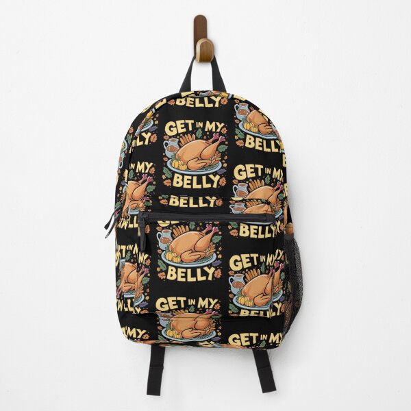 Item preview, Get in My Belly Funny Thanksgiving Turkey Feast designed and sold by Hananiah Merch.
