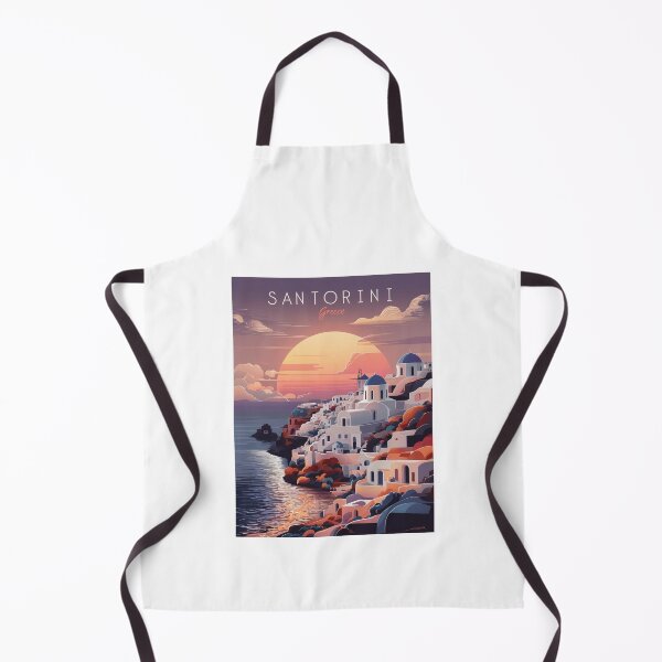 Item preview, Santorini Sunset Serenity designed and sold by DIUMERI.