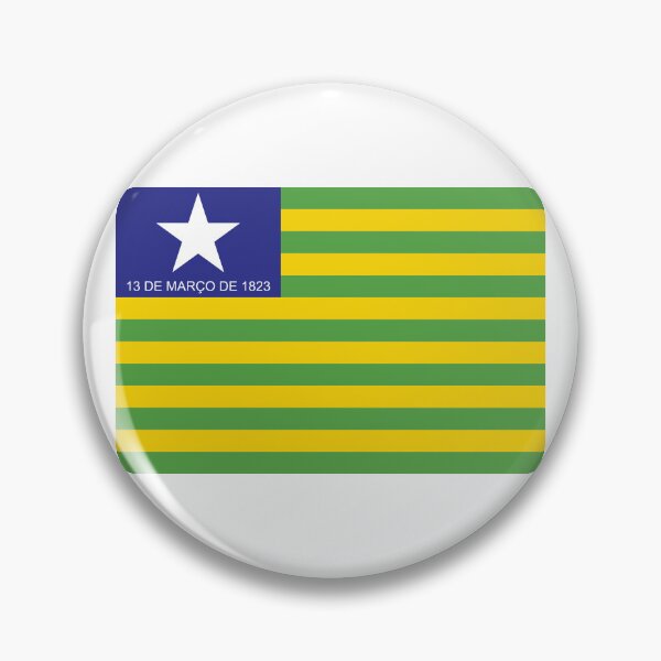 Item preview, Piauí Flag designed and sold by Carocas20.