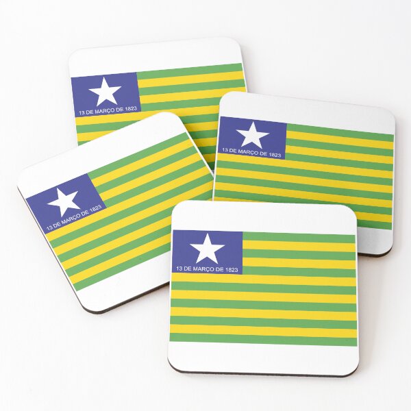 Item preview, Piauí Flag designed and sold by Carocas20.