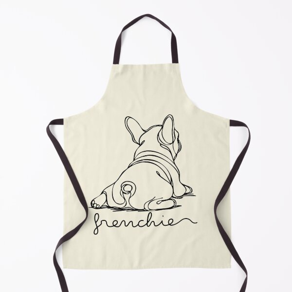 Item preview, Cute French bulldog monoline black, cute pet, Frenchie lovers or owners, dog lovers designed and sold by Collagedream.