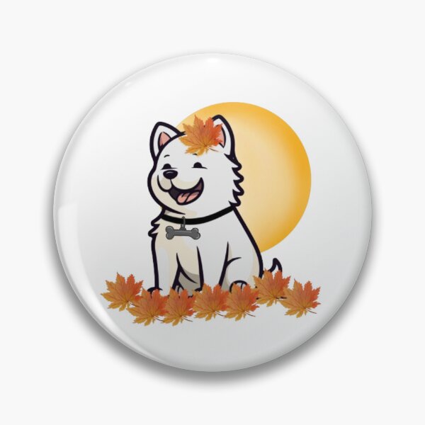 Item preview, Husky siberiano in autumn  designed and sold by LFARIAS-ART.
