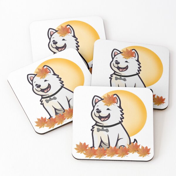 Item preview, Husky siberiano in autumn  designed and sold by LFARIAS-ART.