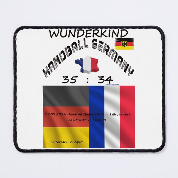 Item preview, Handball Thriller Germany vs. France in Lille Quarterfinals Games of Olymp designed and sold by cabevo.