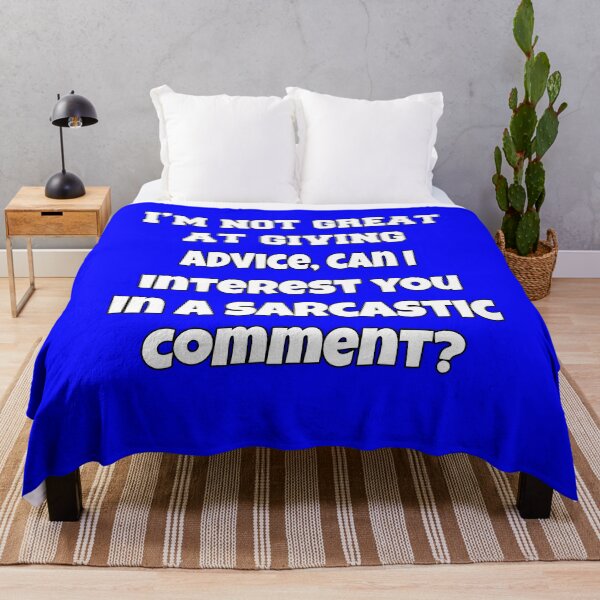 Item preview, Funny Sarcastic Humor I'm Not Great At Giving Advice, Can I Interest You In A Sarcastic Comment? designed and sold by fantasticdesign.