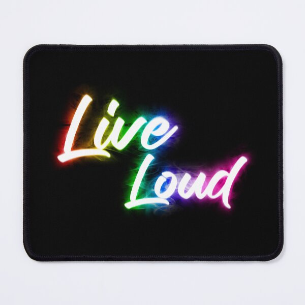 Item preview, Live Loud Glow designed and sold by Shawnsonartshop.